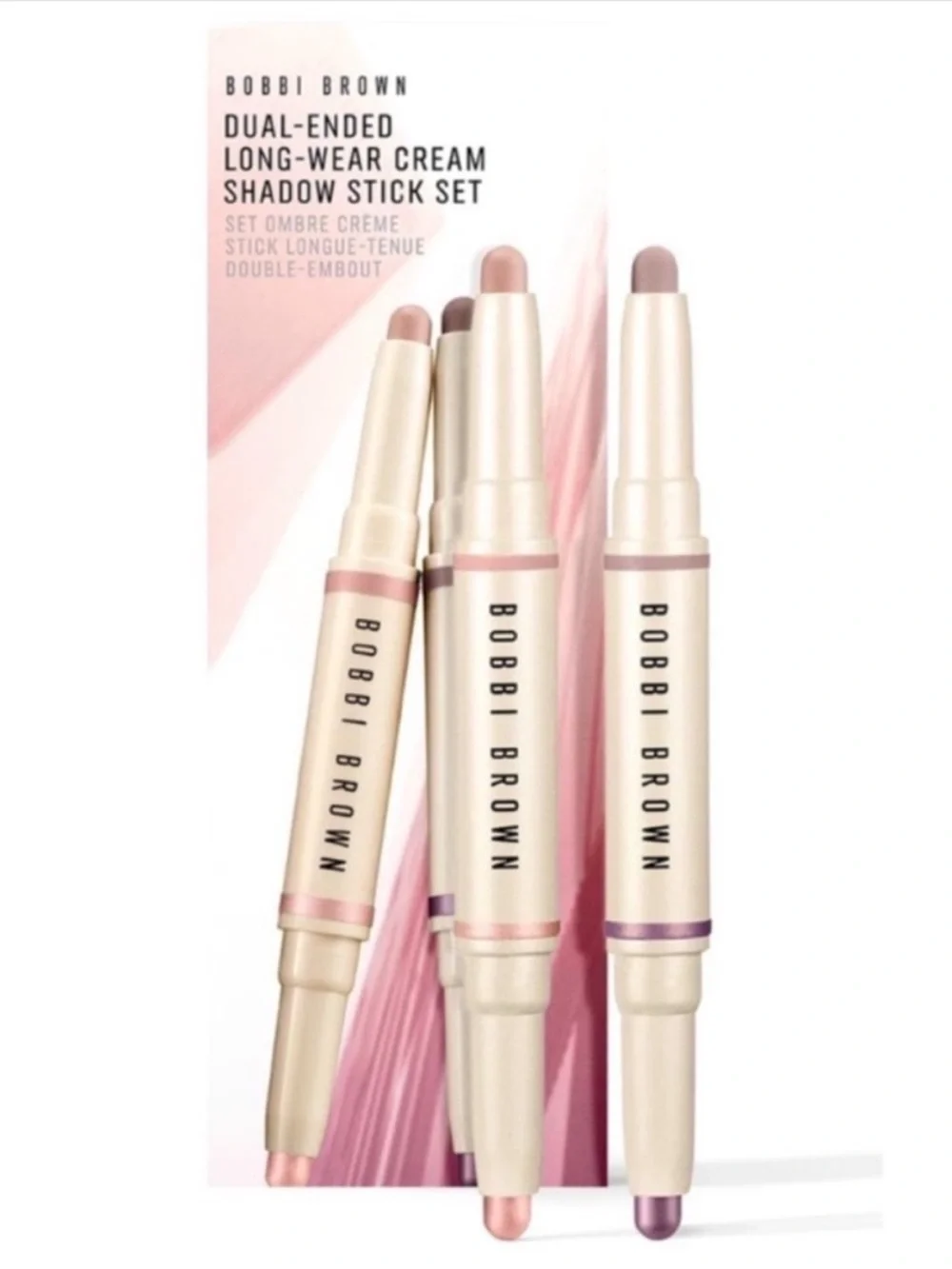 Bobbi Brown Dual-Ended Long-Wear Cream Shadow Stick Set - 2 Full Sized Sticks